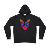 Colorful Cat Design Athletic Hoodie - Vision Statement