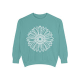 Flower Sweatshirt Long Sleeved