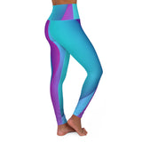 Vibrant High Waisted Yoga Leggings
