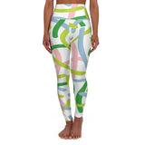Colorful High Waisted Yoga Leggings - Comfortable & Trendy