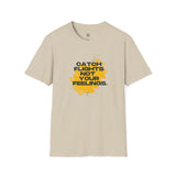 Catch Flights Not Feelings Unisex Softstyle T-Shirt - Travel Lover Tee