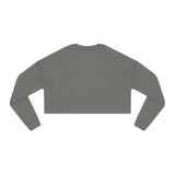 Women's Cropped Sweatshirt | 'Believe' Inspirational Apparel