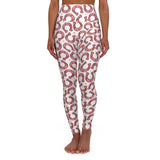 Festive Horseshoe High Waisted Yoga Leggings