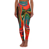 Colorful High Waisted Yoga Leggings - Stylish & Comfortable Activewear