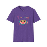 I Am Loved Watermelon Women's Softstyle T-Shirt - Cute Casual Wear