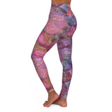 Colorful High Waisted Yoga Leggings | Stylish Workout Wear