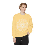 Flower Sweatshirt Long Sleeved