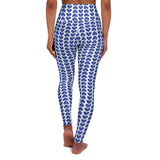 High Waisted Heart Pattern Yoga Leggings – Comfortable & Stylish