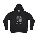 Built Different Athletic Hoodie - Motivation for Fitness Enthusiasts