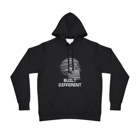 Built Different Athletic Hoodie - Motivation for Fitness Enthusiasts
