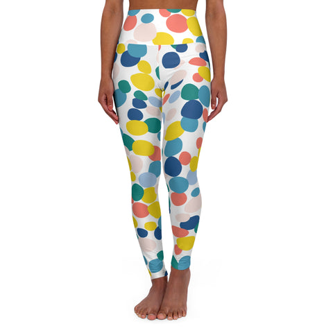 High Waisted Yoga Leggings (AOP)