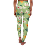 Floral High Waisted Yoga Leggings