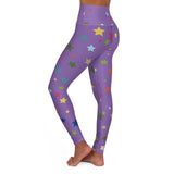 Starry High Waisted Yoga Leggings