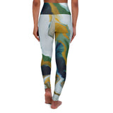 Abstract Art High Waisted Yoga Leggings