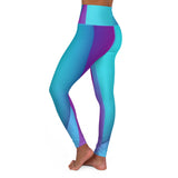 Vibrant High Waisted Yoga Leggings