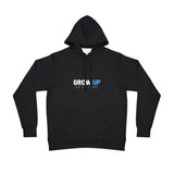 Motivational Athletic Hoodie - 'GROW UP' Inspirational Sportswear