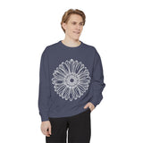 Flower Sweatshirt Long Sleeved