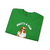 Chic and Comfy Sweatshirt - 'Pretty & Paid' Graphic Crewneck