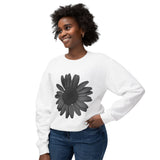 Minimalist Floral Crewneck Sweatshirt for Nature Lovers
