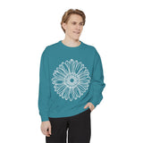 Flower Sweatshirt Long Sleeved