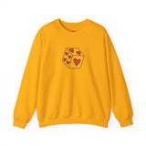 Heart Dice Crewneck Sweatshirt – Playful Unisex Sweatshirt
