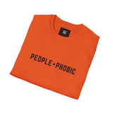 Unisex Softstyle T-Shirt - People Phobic Statement Tee
