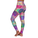 Vibrant High Waisted Yoga Leggings for Fitness & Style
