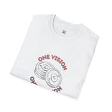 Motivational Workout T-Shirt - 'One Vision, One Mission'