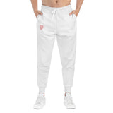 Comfy Athletic Joggers with Heart Design - Relaxing or Active Days