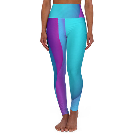 Vibrant High Waisted Yoga Leggings
