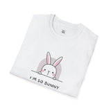I'm So Bunny Unisex Softstyle T-Shirt - Cute Spring Graphic Tee