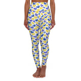 Heart Pattern High Waisted Yoga Leggings