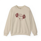 Empowered Fitness Sweatshirt | Unisex Crewneck for Gym Lovers