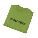 Unisex Softstyle T-Shirt - People Phobic Statement Tee