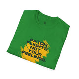 Catch Flights Not Feelings Unisex Softstyle T-Shirt - Travel Lover Tee
