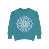 Flower Sweatshirt Long Sleeved