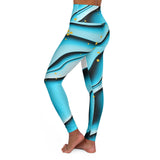 Trendy High Waisted Yoga Leggings - Stylish Comfort