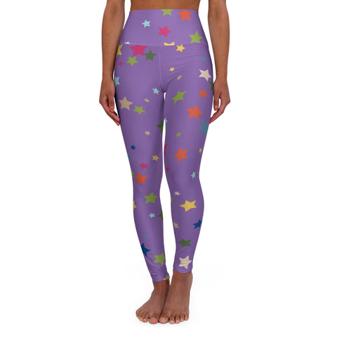 Starry High Waisted Yoga Leggings