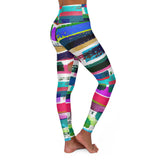Colorful High Waisted Yoga Leggings for Active Lifestyle