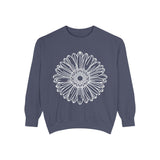 Flower Sweatshirt Long Sleeved