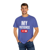 Funny Unisex T-Shirt - 'MY PATIENCE OFF' Graphic Tee