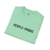 Unisex Softstyle T-Shirt - People Phobic Statement Tee