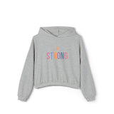 Strong Woman Cinched Bottom Hoodie - Empowering, Cozy and Stylish