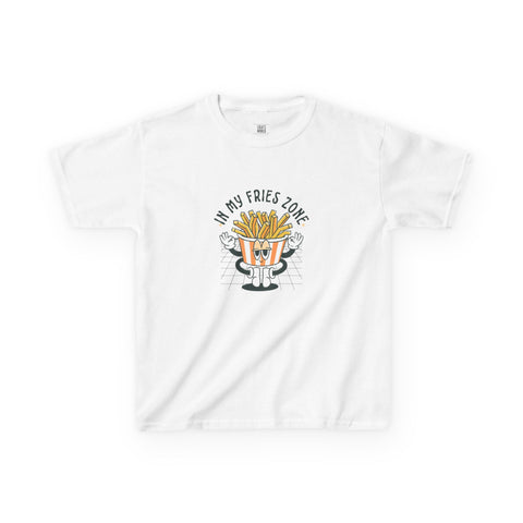 Fun Kids Fries Zone Tee - Cute Cotton T-Shirt for Young Food Lovers
