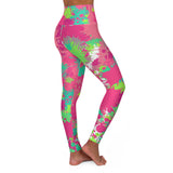 Vibrant High Waisted Yoga Leggings for Active Lifestyles