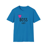 Boss Lady Unisex Softstyle T-Shirt - Empowering Tee for Women