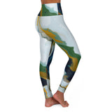 Abstract Art High Waisted Yoga Leggings
