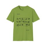 Unisex Softstyle T-Shirt - Mindful Design with Japanese Characters
