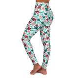 Floral High Waisted Yoga Leggings for Comfort & Style