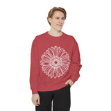 Flower Sweatshirt Long Sleeved
